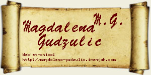 Magdalena Gudžulić vizit kartica